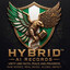 Hybrid AI Records Nigerian Division crest. Voices Before The Fall by Sage Zimba.